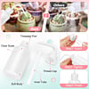 Curved Plastic Squeeze Diffuser Wash Clean Bottle (150ml)