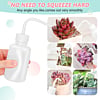 Curved Plastic Squeeze Diffuser Wash Clean Bottle (150ml)