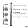 DUCATIONSPACT Portable Rechargeable Cordless Power Pen Screwdriver Kit with 20 Precision Bits (Only Ground Shipping)