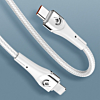 LDNIO LC862I USB C-L Non-MFI Fast Charging Data Cable (WHITE) (6ft) (30W) (Only Ground Shipping)