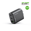 Esoulk EA18 Dual USB-C + USB-A Fast Wall Charger (BLACK) (40W) (Only Ground Shipping)