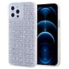 Thick TPU Case with Crystals - CLEAR for iPhone XR (Only Ground Shipping)