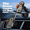 LDNIO MA30 Wireless Charging Car Vent Mount (15W) (Only Ground Shipping)