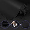Plain Black Locked-Edge Mouse Pad (80x30cm) (2mm Thickness) (Only Ground Shipping)
