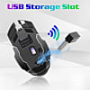 Bluetooth 6 Button 7 Color RGB Low-Latency Wireless Gaming Mouse (2.4g) (Only Ground Shipping)