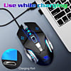 Bluetooth 6 Button 7 Color RGB Low-Latency Wireless Gaming Mouse (2.4g) (Only Ground Shipping)