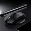 Bluetooth + 2.4G 6 Button  Low-Latency Wireless Mouse (BLACK) (Only Ground Shipping)