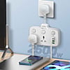 LDNIO SC2413 Universal Power Extension w/ 3x USB A+C Outlet (Only Ground Shipping)