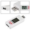 USB Tester UNI-T UT658B USB Tester Digital LCD Voltage Monitor Current Capacity Meter 9V 3A with Backlight