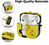 AirPods 1/2 Game Console Design TPU Case - YELLOW (Only Ground Shipping)