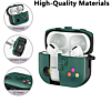 AirPods 4 Game Console Design TPU Case - GREEN  (Only Ground Shipping)