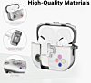 AirPods 4 Game Console Design TPU Case - WHITE  (Only Ground Shipping)