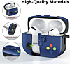 AirPods Pro (2nd Gen) Game Console Design TPU Case - DARK BLUE (Only Ground Shipping)