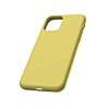 Soft Solid Silicone Case (Full Buttom Cover) YELLOW for iPhone 11 Pro (Only Ground Shipping)