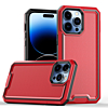 Slim Non-Slip Transparent Matte Case - RED for iPhone 13 Pro Max (Only Ground Shipping)
