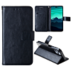 Leather Wallet Case with Card Slot - BLACK for iPhone 14 Pro (Only Ground Shipping)