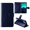 Leather Wallet Case with Card Slot - BLUE for iPhone 14 Pro (Only Ground Shipping)