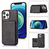 Leather Pocket Wallet Case - BLACK for iPhone 14 Pro Max (Only Ground Shipping)