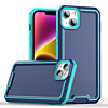 Slim Non-Slip Transparent Matte Case - BLUE for iPhone 15 (Only Ground Shipping)