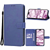 Leather Wallet Case with Card Slot - BLUE for iPhone 16 (Only Ground Shipping)