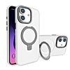 Carbon Wireless Charging Case with Ring Stand - CLEAR for iPhone 16 (Only Ground Shipping)