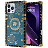 Acrylic Mirror Shiny Scratchproof Luxury Case - TEAL for iPhone 16 Pro / 17 (Only Ground Shipping)