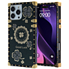 Acrylic Mirror Shiny Scratchproof Luxury Case - BLACK for iPhone 16 Pro / 17 (Only Ground Shipping)