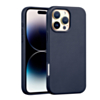 New Leather Case with Wireless Charger - NAVY BLUE for iPhone 16 Pro Max (Only Ground Shipping)