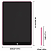 16" Kids Writing Doodle Pad - PINK (Only Ground Shipping)