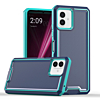 Slim Non-Slip Transparent Matte Case - BLUE for iPhone 16 Plus (Only Ground Shipping)