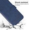Leather Wallet Case with Card Slot - BLUE for iPhone 16 Pro (Only Ground Shipping)