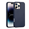 New Leather Case with Wireless Charger - NAVY BLUE for iPhone 16 Pro (Only Ground Shipping)