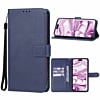 Leather Wallet Case with Card Slot - BLUE for iPhone 16 Pro Max (Only Ground Shipping)