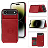 Leather Pocket Wallet Case - RED for iPhone Air (Only Ground Shipping)
