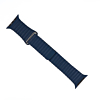 iWatch (42/44/45/49mm) Leather Loop Band with Magnet Closure - NAVY (Only Ground Shipping)