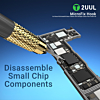 2UUL DA12 MicroFix Hook for Phone PCB Underfill Clean 3 Blades w/ Ultralight Carbon Fiber Holder Set
