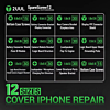 2UUL SC22 SpareScrew12 Screws for iPhone Repairs (Pack of 330 Pcs) (Only Ground Shipping)