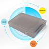 3.5" HDD Plastic Protective Case (GRAY) (Only Ground Shipping)