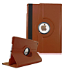 360 Degree Rotating Swivel Stand Case - BROWN for iPad Mini 1 / 2 / 3 (Only Ground Shipping)