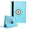 360 Degree Rotating Swivel Stand Case - LIGHT BLUE for iPad Mini 1 / 2 / 3 (Only Ground Shipping)