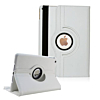 360 Degree Rotating Swivel Stand Case - WHITE for iPad 5 (2017) / iPad 6 (2018) / Air 1 / Air 2 / Pro 9.7 (Only Ground Shipping)