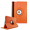 360 Degree Rotating Swivel Stand Case - ORANGE for iPad Mini 1 / 2 / 3 (Only Ground Shipping)