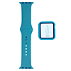 iWatch 38mm Silicone Soft Band & Bumper Case with Tempered Glass - 5 (Only Ground Shipping)