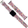iWatch (38/40/41mm) Pattern Printed Silicone Watch Band - 11 (Only Ground Shipping)