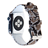 iWatch (38/40/41mm) Pattern Printed Silicone Watch Band - 12 (Only Ground Shipping)