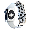 iWatch (38/40/41mm) Pattern Printed Silicone Watch Band - 13 (Only Ground Shipping)