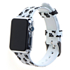 iWatch (38/40/41mm) Pattern Printed Silicone Watch Band - 13 (Only Ground Shipping)