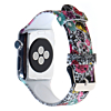 iWatch (42/44/45/49mm) Pattern Printed Silicone Watch Band - 14 (Only Ground Shipping)