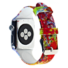 iWatch (38/40/41mm) Pattern Printed Silicone Watch Band - 15 (Only Ground Shipping)