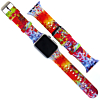 iWatch (38/40/41mm) Pattern Printed Silicone Watch Band - 15 (Only Ground Shipping)